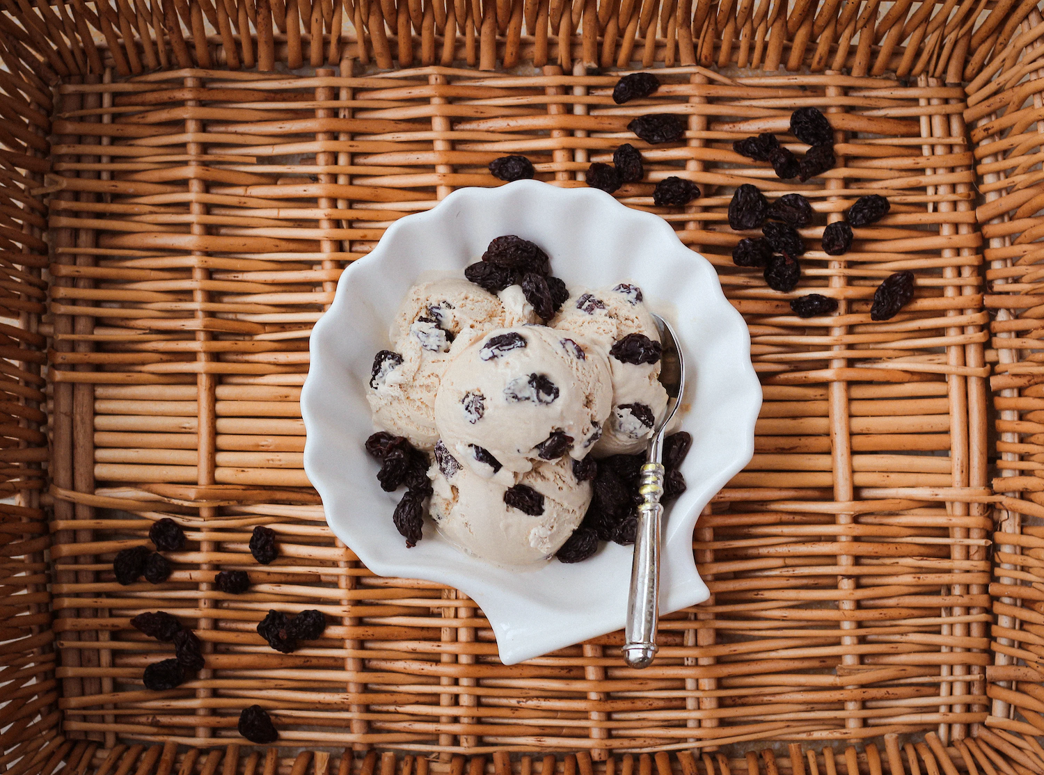 Rum Raisin ice cream