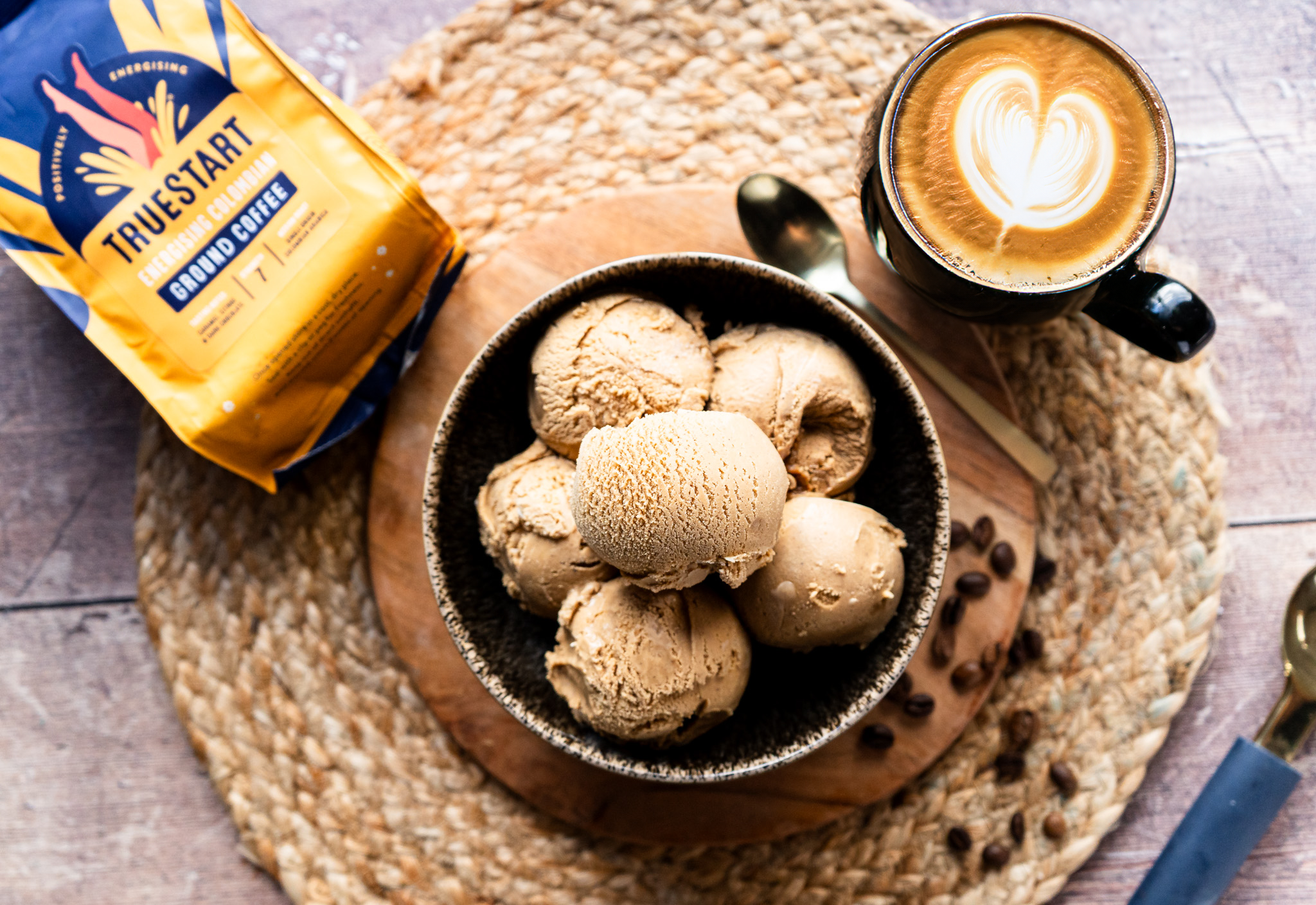 True Coffee ice cream